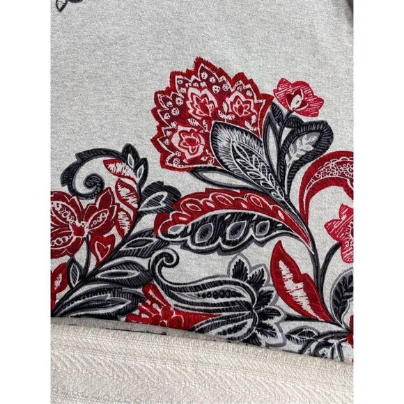 Alfred Dunner Petite Large Floral Print Keyhole
Top - Picture 5 of 11